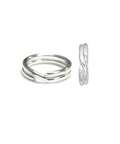 Jump Ring Round Split Sterling Silver - WJDR