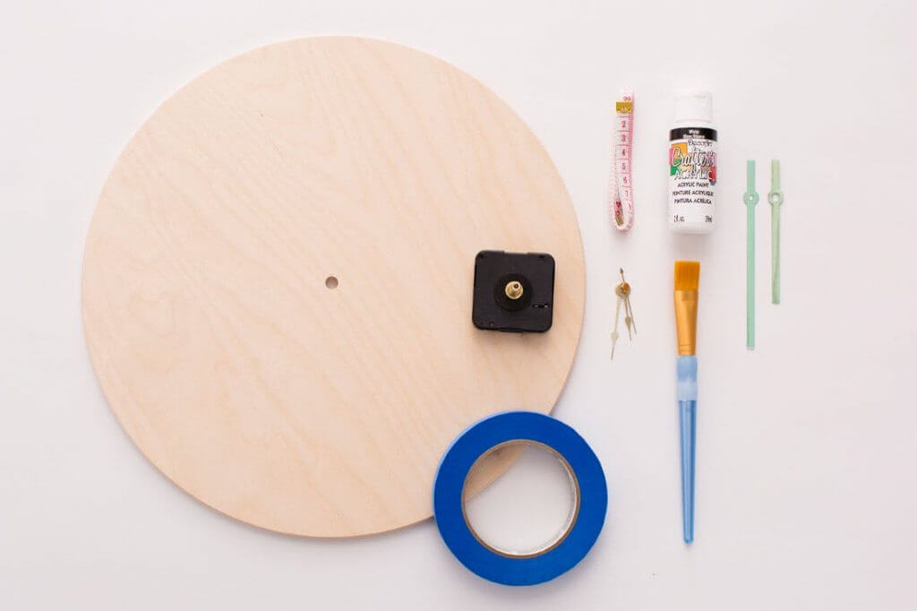 diy wall clock