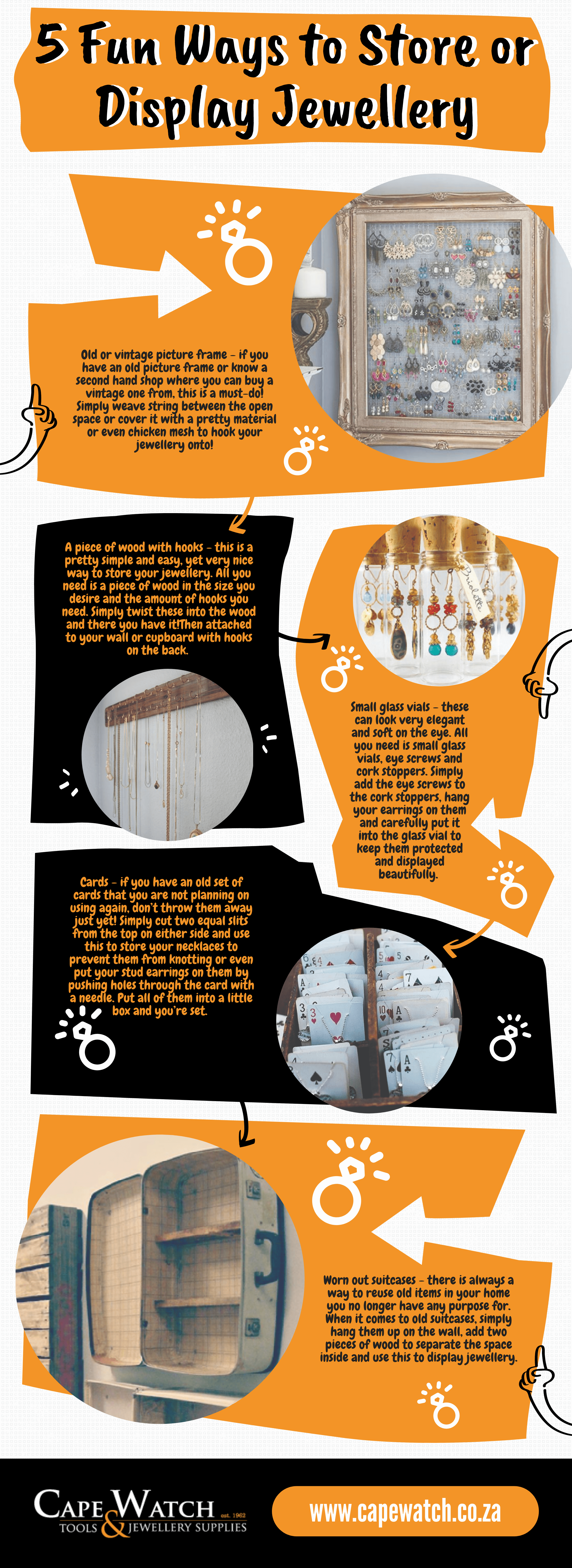 Fun ways to store jewellery