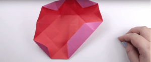 origami diamond box