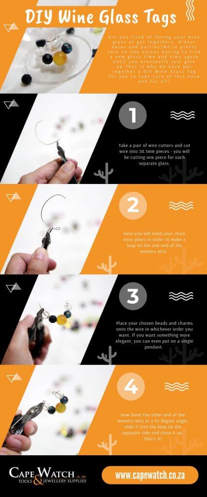 DIY Wine Glass Tags