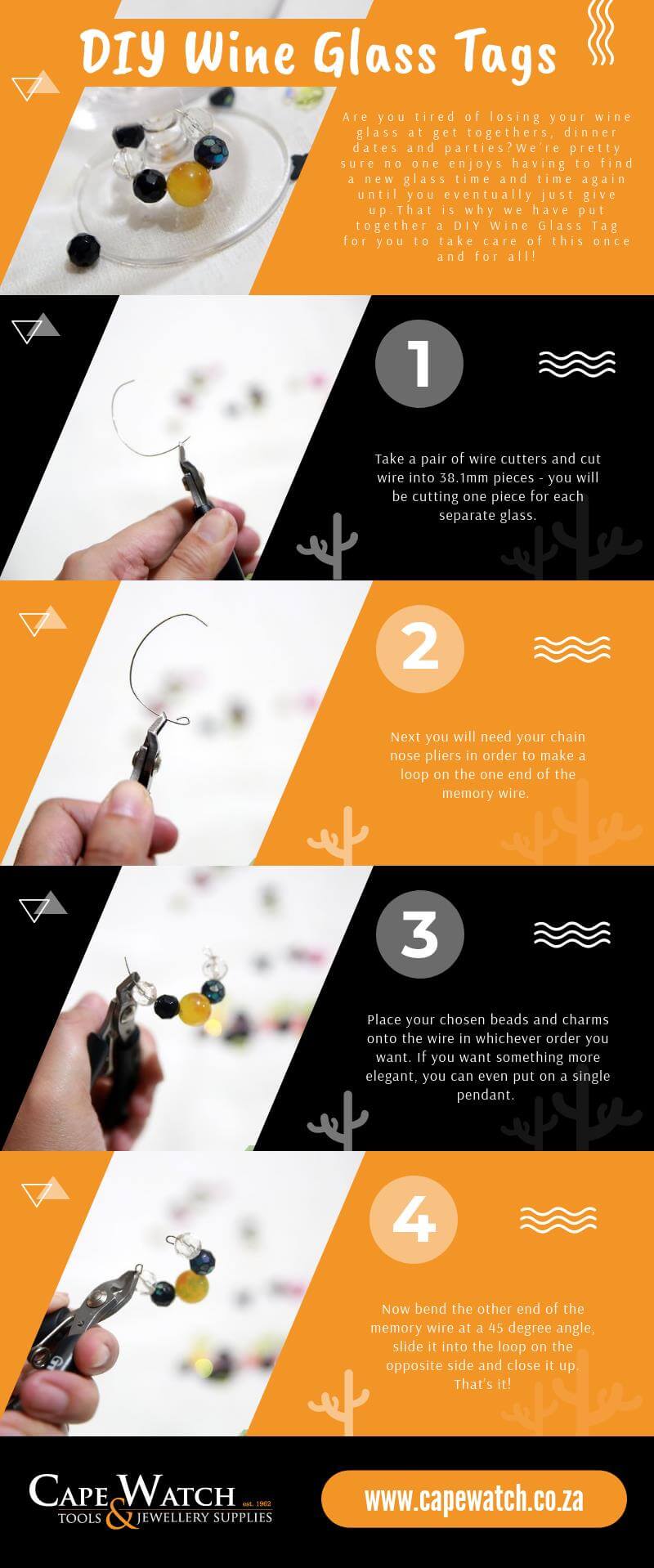 DIY Wine Glass Tags
