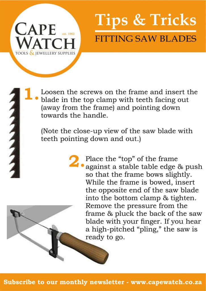 Saw blade tip