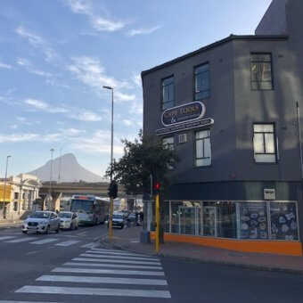 Entrance of front showroom