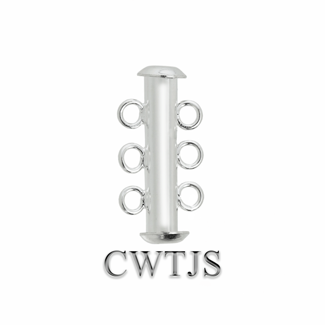 Clasp Magnetic Strand Slide Silver - Image 3