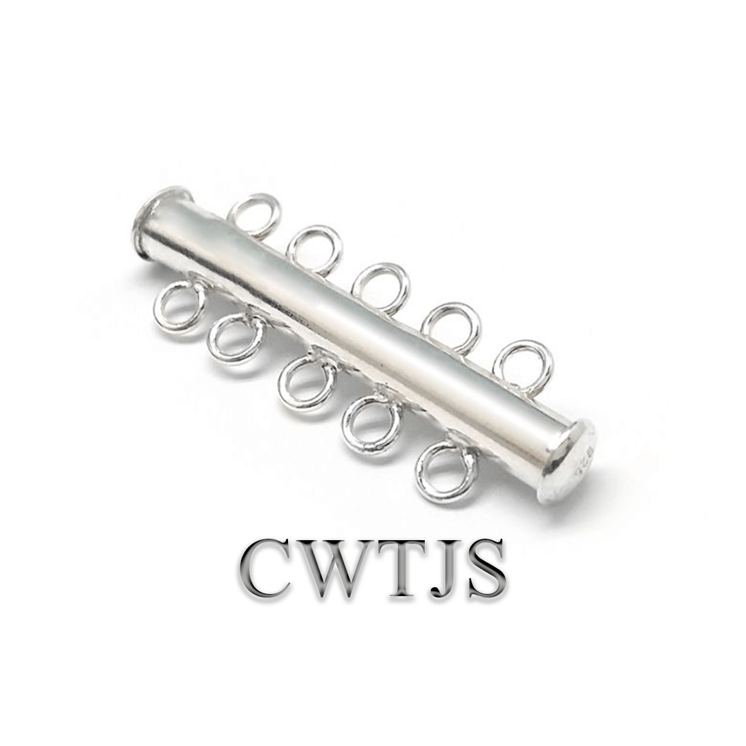 Clasp Magnetic Strand Slide Silver - Image 2