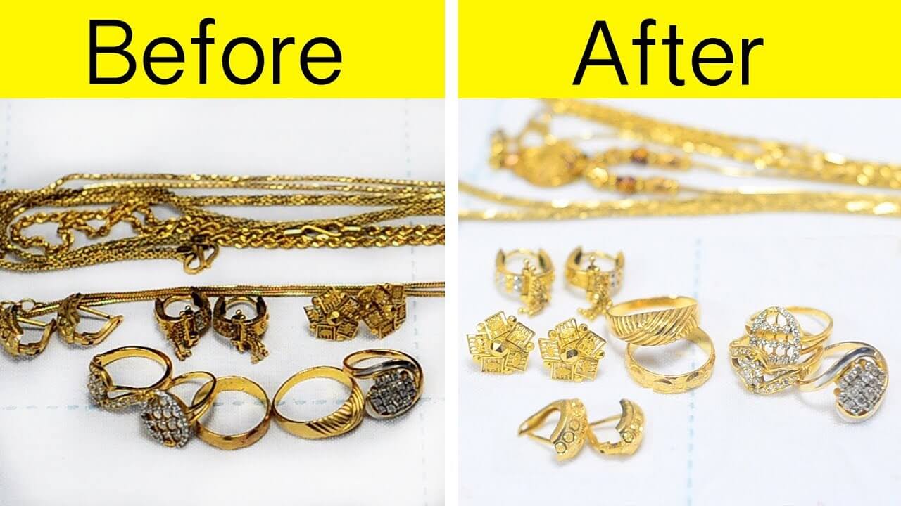 plating before and after